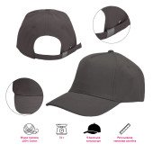 Кепка Nikibo Push, колір сірий - 20010301-11 Кепка Nikibo Push, колір сірий - 20010301-11