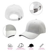 Кепка Nikibo Force Sandwich, колір темно-сірий/білий - 20010501-11