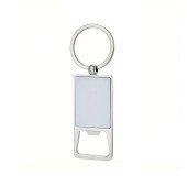 Брелок-відкривачка Bergamo Jammin, колір сріблястий - 120030922-77