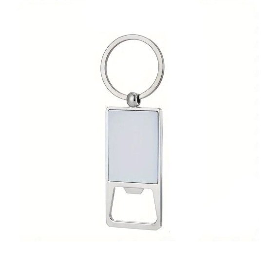 Брелок-відкривачка Bergamo Jammin, колір сріблястий - 120030922-77