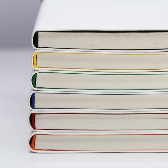 Блокнот в клітинку А5 Berganote Alanis, м'яка обкладинка, колір білий/жовтий - 50040638-05