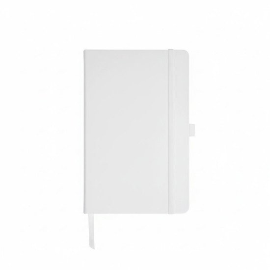 Блокнот в клітинку А5 Berganote Soft, тверда обкладинка, колір білий - 50040238-08