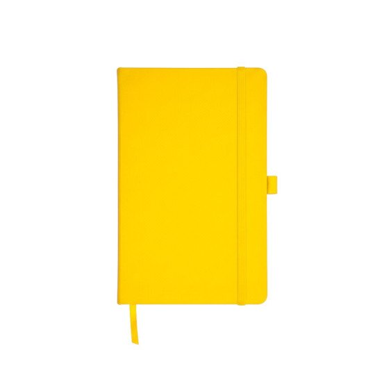 Блокнот в клітинку А5 Berganote Soft, тверда обкладинка, колір жовтий - 50040238-05