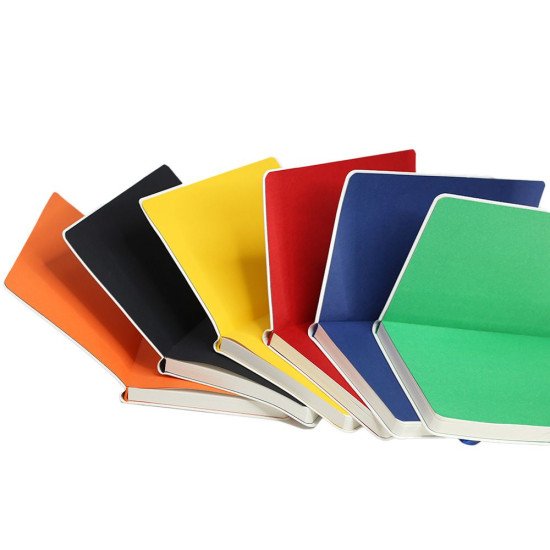 Блокнот в клітинку А5 Berganote Alanis, м'яка обкладинка, колір білий/чорний - 50040638-01