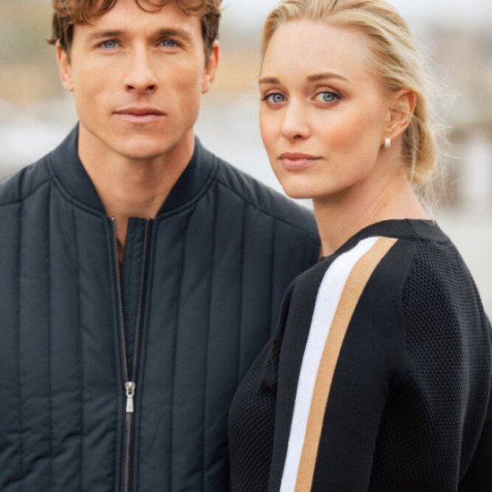 Жилет чоловічий James Harvest Scarsdale, колір темно-синій - 2111052600S