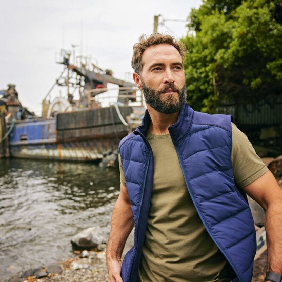 Жилет чоловічий Cutter&Buck Oak Harbor, колір темно-синій - 3514765804XL