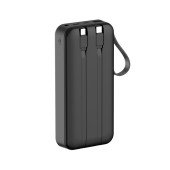 Повербанк 20000 mAh TheGeneral Voltix, цифровий індикатор, колір чорний - 40012819-01 Повербанк 20000 mAh TheGeneral Voltix, цифровий індикатор, колір чорний - 40012819-01