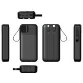 Повербанк 20000 mAh TheGeneral Voltix, цифровий індикатор, колір чорний - 40012819-01 Повербанк 20000 mAh TheGeneral Voltix, цифровий індикатор, колір чорний - 40012819-01