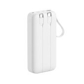 Повербанк 20000 mAh TheGeneral Voltix, цифровий індикатор, колір білий - 40012819-08