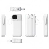 Повербанк 20000 mAh TheGeneral Voltix, цифровий індикатор, колір білий - 40012819-08