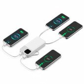 Повербанк 20000 mAh TheGeneral Voltix, цифровий індикатор, колір білий - 40012819-08