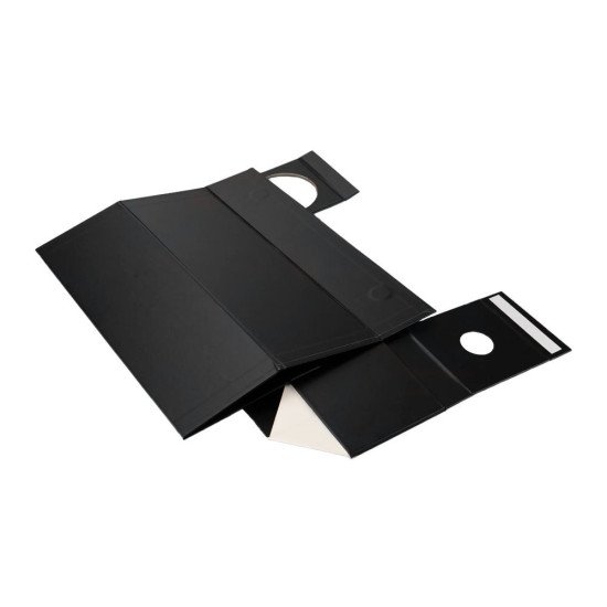 Подарункова коробка на 1 пляшку Bergamo Zerina, колір чорний - 120130413S-01