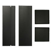 Подарункова коробка на 1 пляшку Bergamo Zerina, колір чорний - 120130413S-01