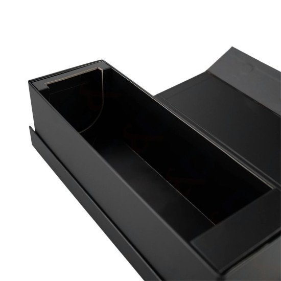 Подарункова коробка на 1 пляшку Bergamo Zerina, колір чорний - 120130413S-01