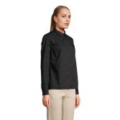 Сорочка жіноча SOL’S Bailey, колір чорний - 04771312L
