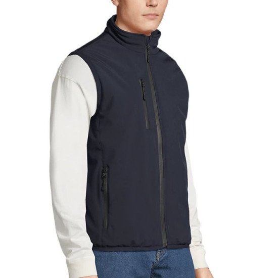 Жилет софтшел SOL’S Falcon Padded BW, колір темно-синій - 048092323XL