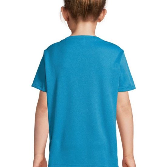 Футболка спортивна SOL’S Sprint, колір морський - 0477332104A Футболка спортивна SOL’S Sprint, колір морський - 0477332104A