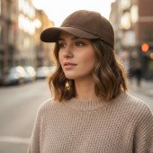 Кепка coFEE Corduroy, колір коричневий - 4440.13 CO