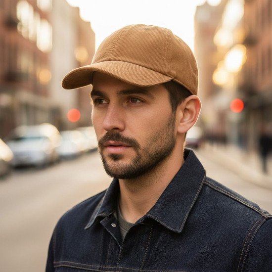 Кепка coFEE Corduroy, колір бежевий - 4440.17 CO Кепка coFEE Corduroy, колір бежевий - 4440.17 CO