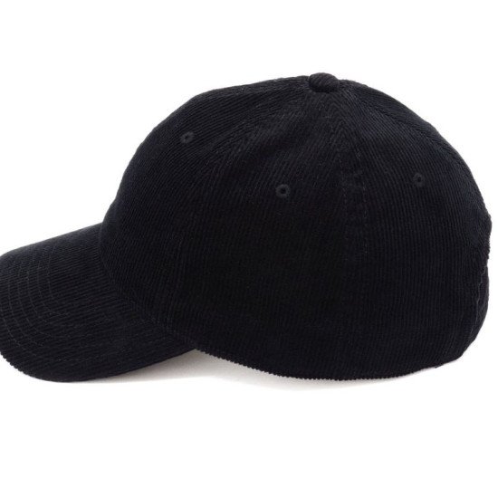 Кепка coFEE Corduroy, колір чорний - 4440.3 CO