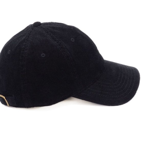 Кепка coFEE Corduroy, колір чорний - 4440.3 CO