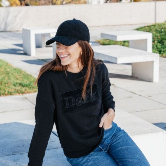 Кепка coFEE Corduroy, колір чорний - 4440.3 CO