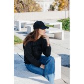 Кепка coFEE Corduroy, колір чорний - 4440.3 CO