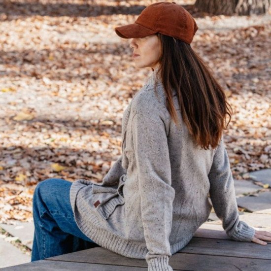 Кепка coFEE Corduroy, колір мідний - 4440.33 CO Кепка coFEE Corduroy, колір мідний - 4440.33 CO