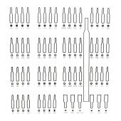 Набір викруток 88в1 TheGeneral HeavySpin, колір чорний - 100030905-01