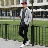 Кепка coFEE Snap curved, колір червоний/чорний - 2030.5 CO