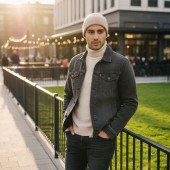 Шапка coFEE Primary band, колір бежевий - CO3008.17