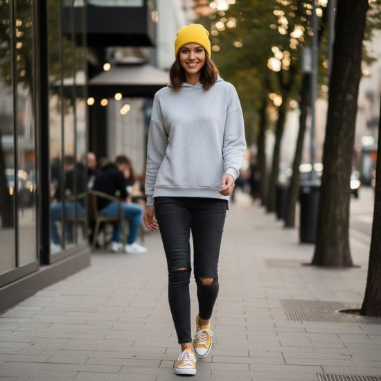 Шапка coFEE Primary band, колір жовтий - CO3008.8