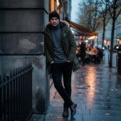 Шапка coFEE Merino, колір чорний - 3090.3 CO