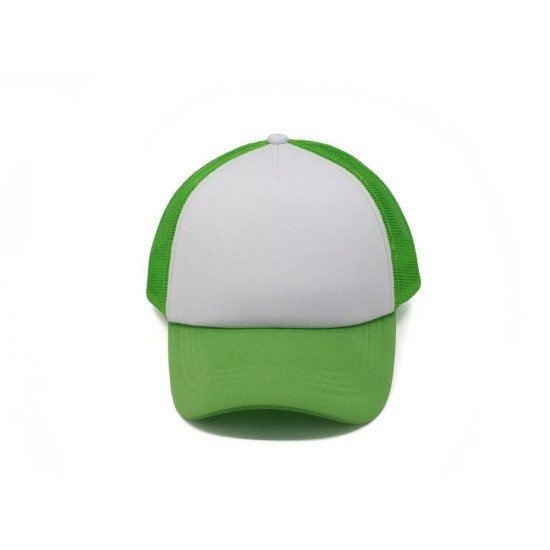 Кепка дитяча coFEE Child trucker, колір лайм/білий - 4009.19 CO