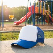 Кепка дитяча coFEE Child trucker, колір синій/білий - 4009.4 CO