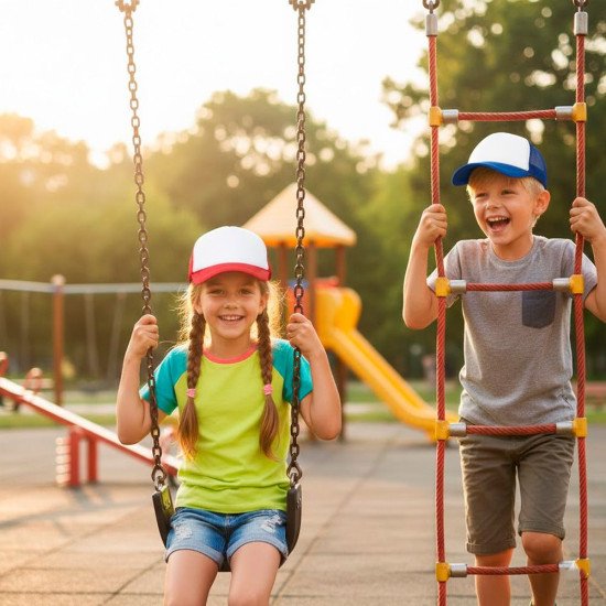 Кепка дитяча coFEE Child trucker, колір синій/білий - 4009.4 CO