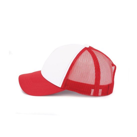 Кепка дитяча coFEE Child trucker, колір червоний/білий - 4009.5 CO