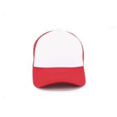 Кепка дитяча coFEE Child trucker, колір червоний/білий - 4009.5 CO