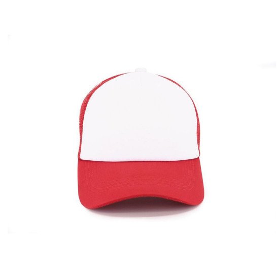 Кепка дитяча coFEE Child trucker, колір червоний/білий - 4009.5 CO