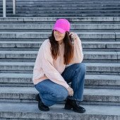 Кепка coFEE Quick dry, колір неоново-рожевий - CO4250.25