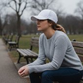 Кепка coFEE Premium, колір білий - 4315.6 CO