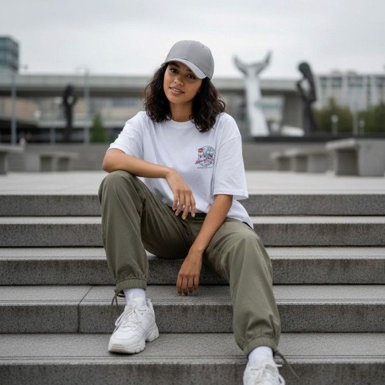 Кепка coFEE Premium, колір світло-сірий - 4315.7 CO