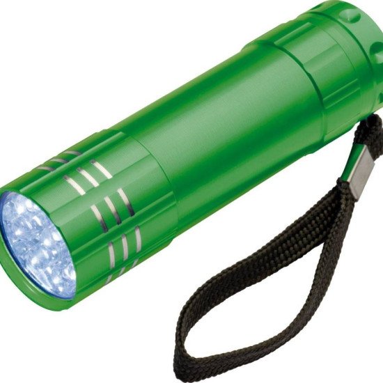 Ліхтарик Easy Gifts Montagris з ремінцем, колір зелений - 190409