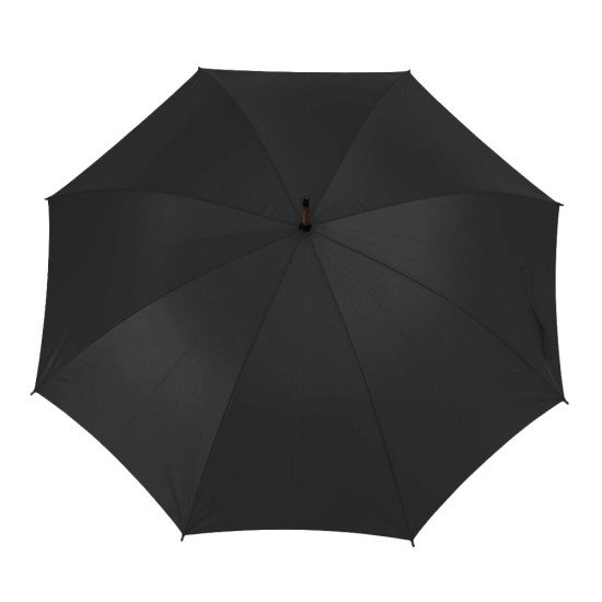 Парасоля-тростина напівавтоматична Bergamo Toprain, колір чорний - 4513103