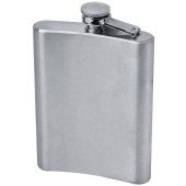 Фляга 240 мл сталева Easy Gifts Kansas City, колір сірий - 570307