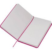Блокнот без лініювання A5 Easy Gifts Kiel, тверда обкладинка, колір рожевий - 312111 Блокнот без лініювання A5 Easy Gifts Kiel, тверда обкладинка, колір рожевий - 312111