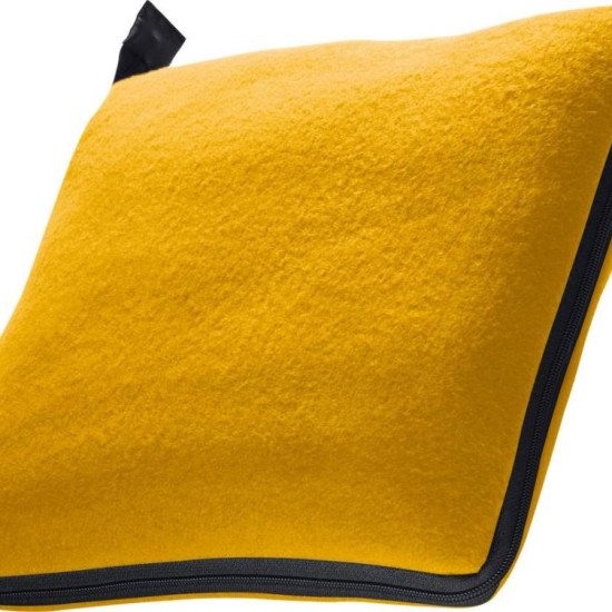 Плед-подушка флісовий Easy Gifts Radcliff 120х180 см, колір жовтий - 277508
