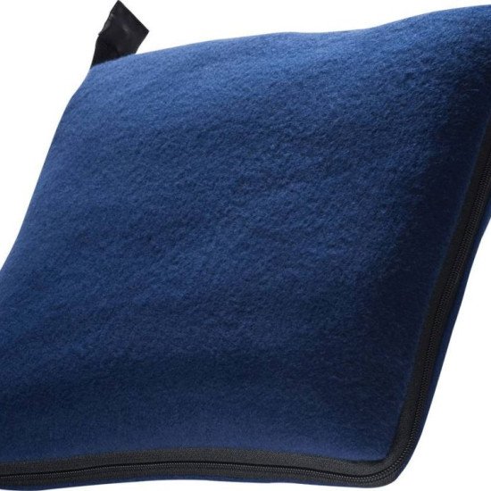 Плед-подушка флісовий Easy Gifts Radcliff 120х180 см, колір темно-синій - 277544