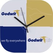 Настінний годинник Easy Gifts Bel Air, колір білий - 199606