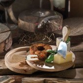 Набір для сиру 4в1 Easy Gifts Pescia, колір коричневий - 328301 Набір для сиру 4в1 Easy Gifts Pescia, колір коричневий - 328301